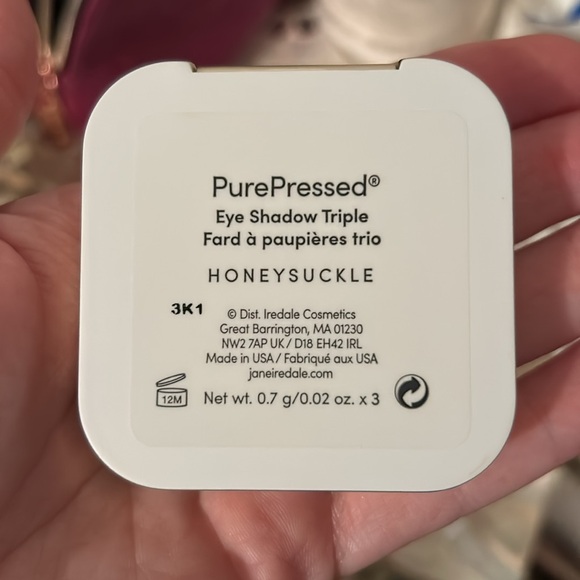 🌸New Jane Iredale PurePressed Eyeshadow Trio Honeysuckle - Picture 11 of 11